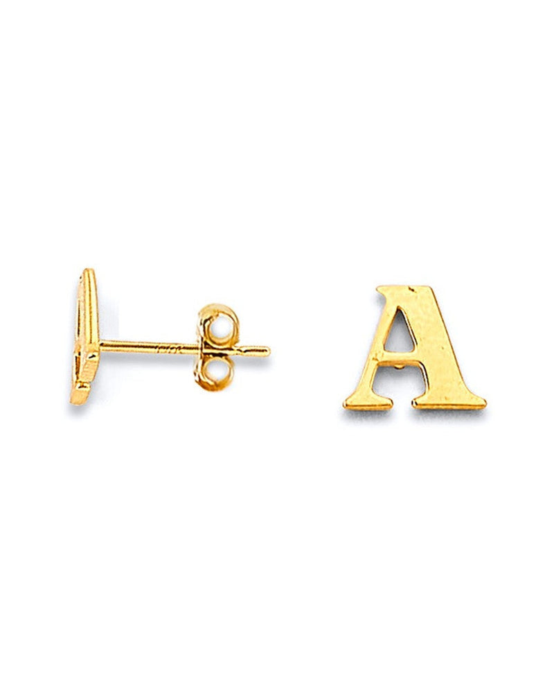 Initial Earrings