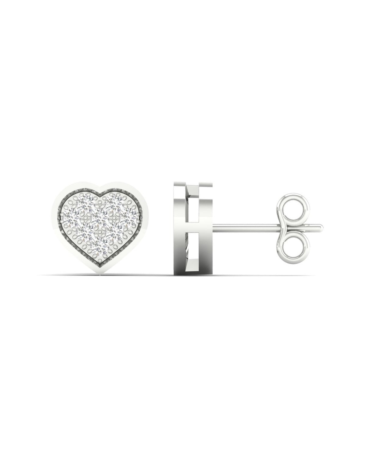 10K 0.05CT Diamond Earring