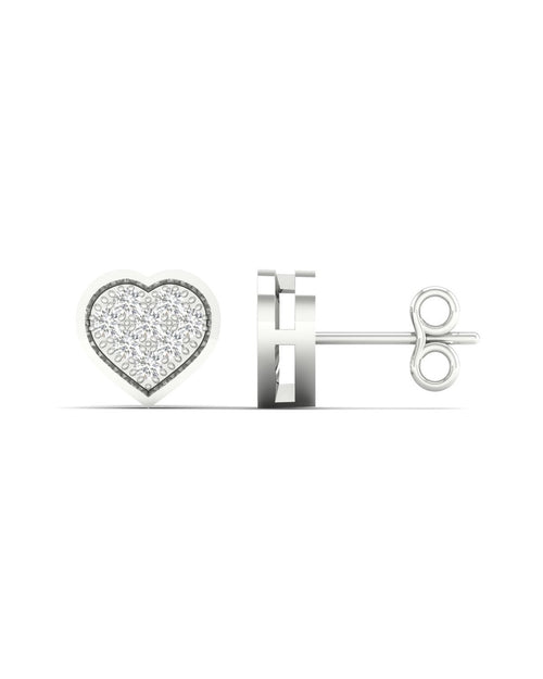 10K 0.05CT Diamond Earring