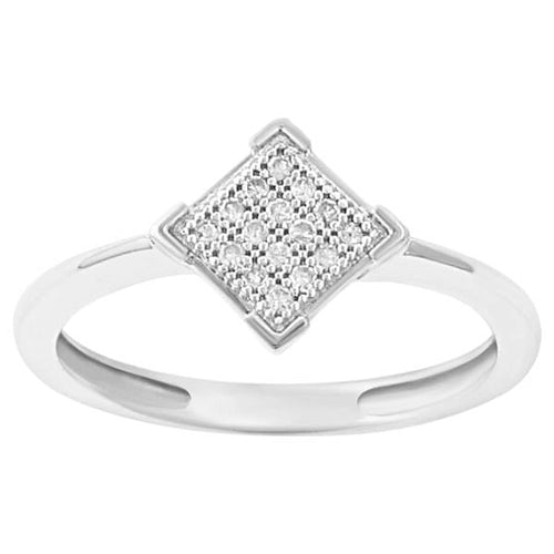 10K 0.08ct Diamond Ring