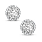 14K 1.01CT Diamond Earring