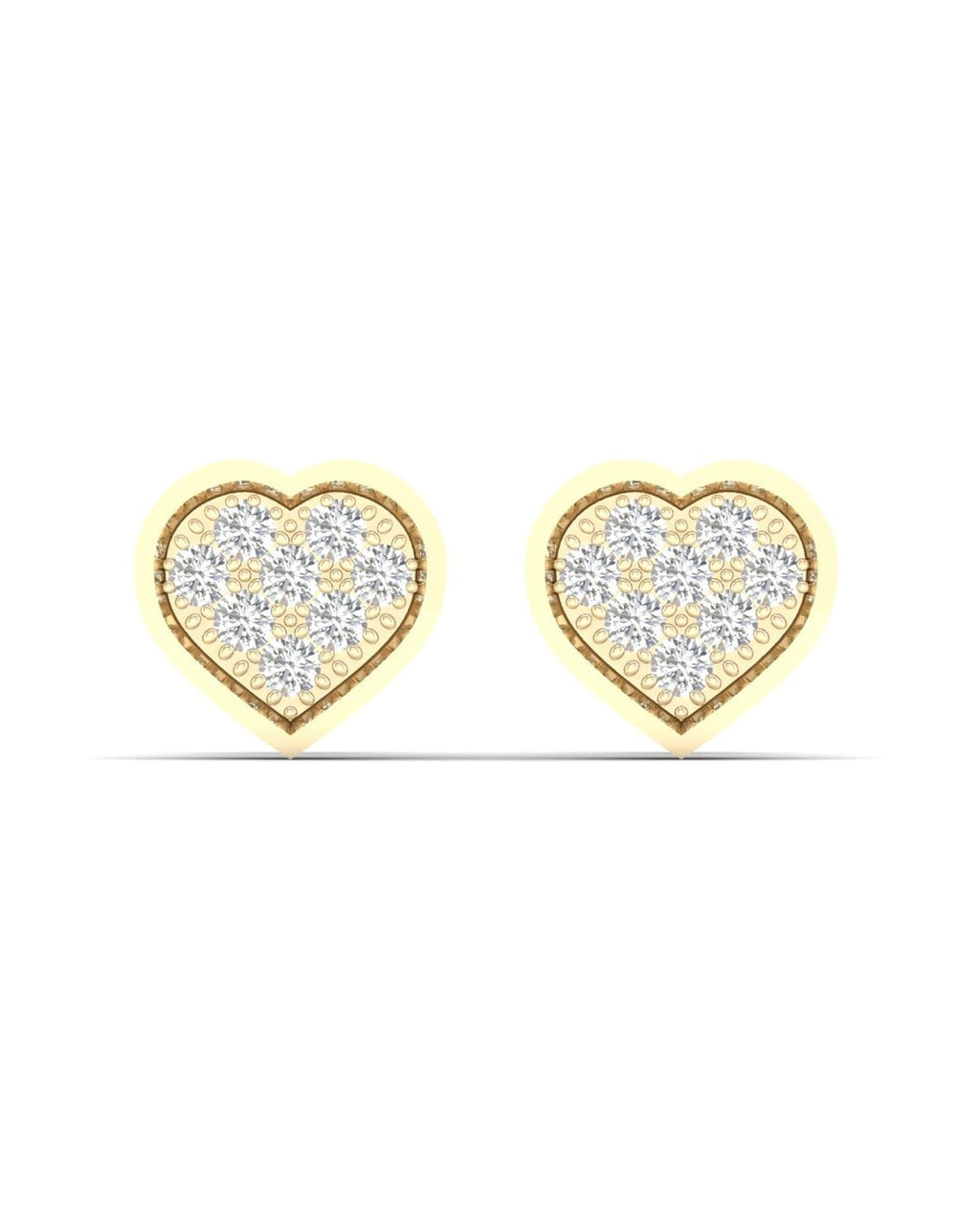 10K 0.05CT Diamond Earring