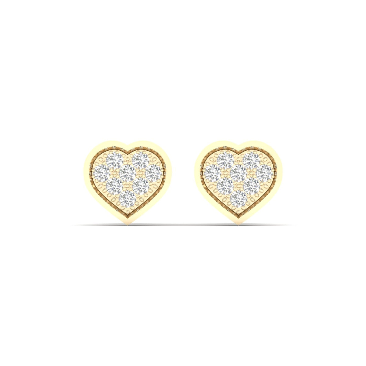 10K 0.05CT Diamond Earring