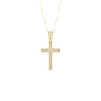 10K 0.10CT Diamond Pendant