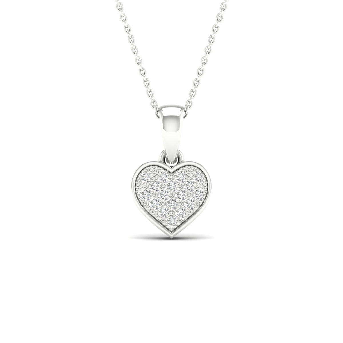 10K 0.05CT Diamond Pendant