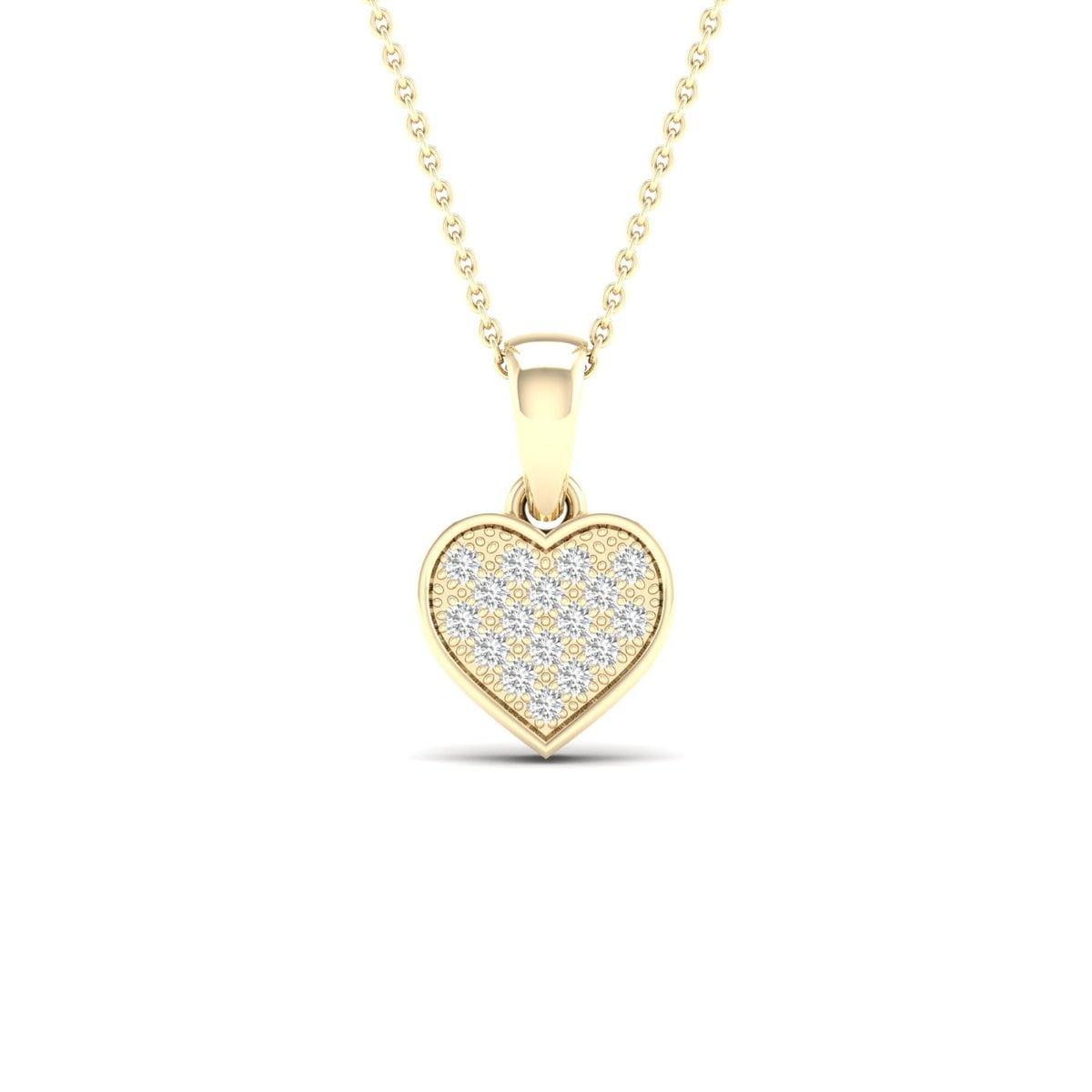 10K 0.05CT Diamond Pendant