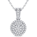 14K 0.25CT DIAMOND PENDANT