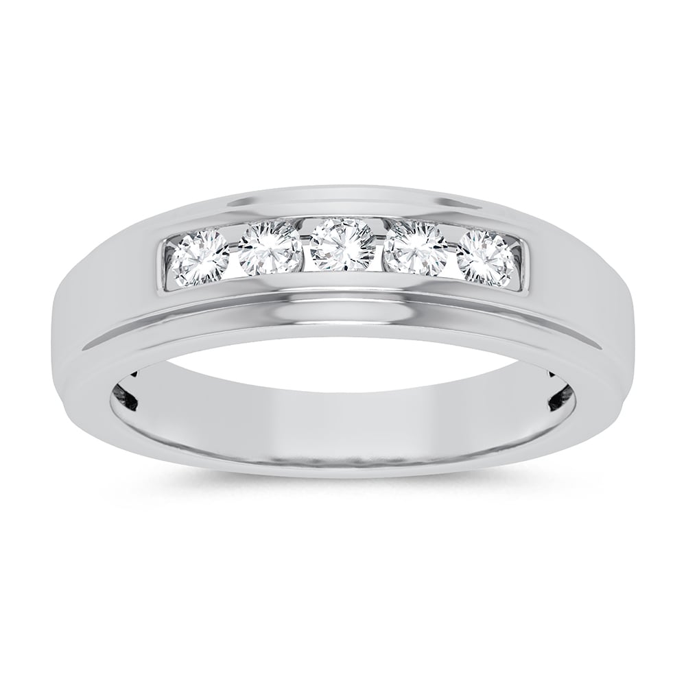 14K 0.50CT DIAMOND MENS RING