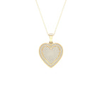 10K 0.50CT Diamond Pendant