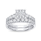 14K 1.00CT Diamond Bridal Ring