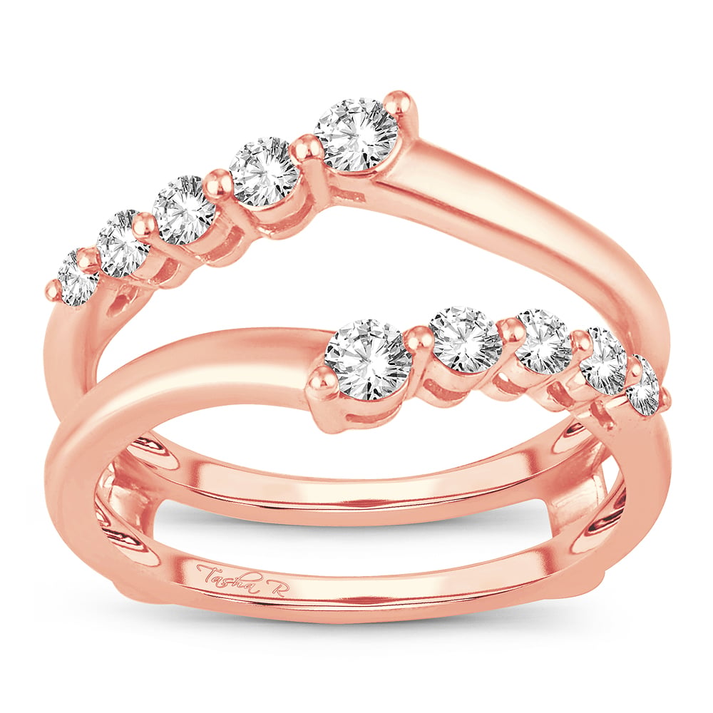 14K 0.50CT Diamond Ring Guard
