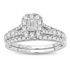 14K 1.00CT Fancy Cut Bridal Ring (New Arrival)