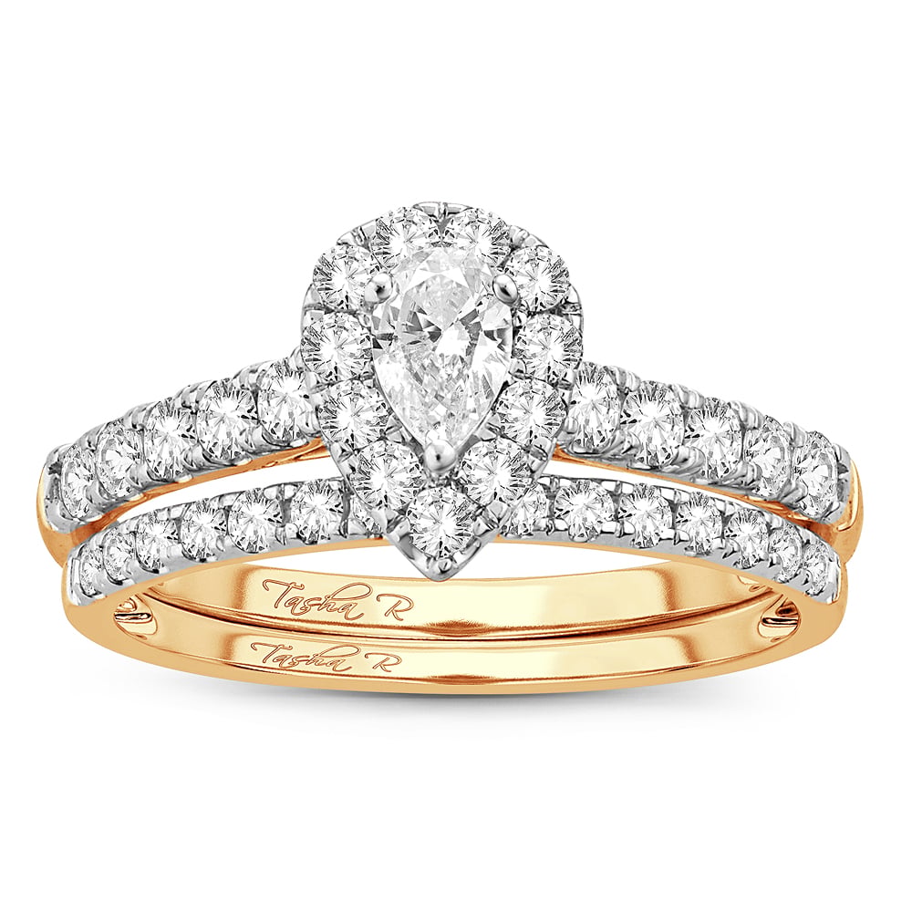 14K 1.00CT Diamond BRIDAL RING (New Arrival)