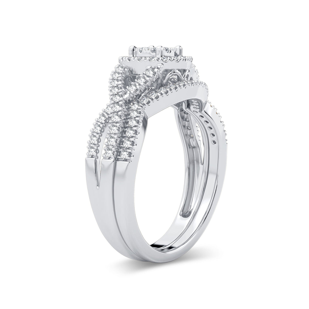 14K 0.50CT Diamond Bridal Ring