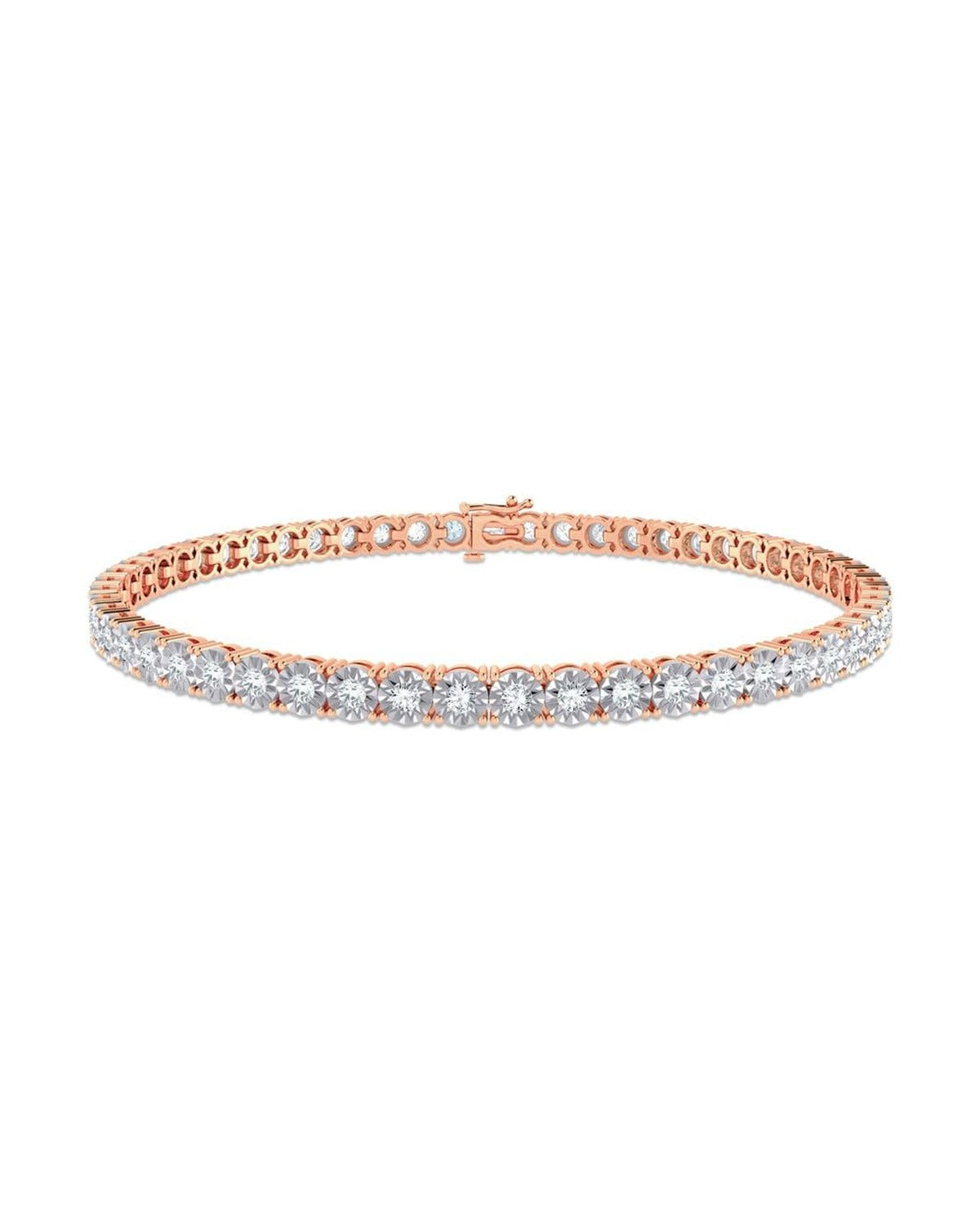 10K 1.00ct Diamond Bracelet
