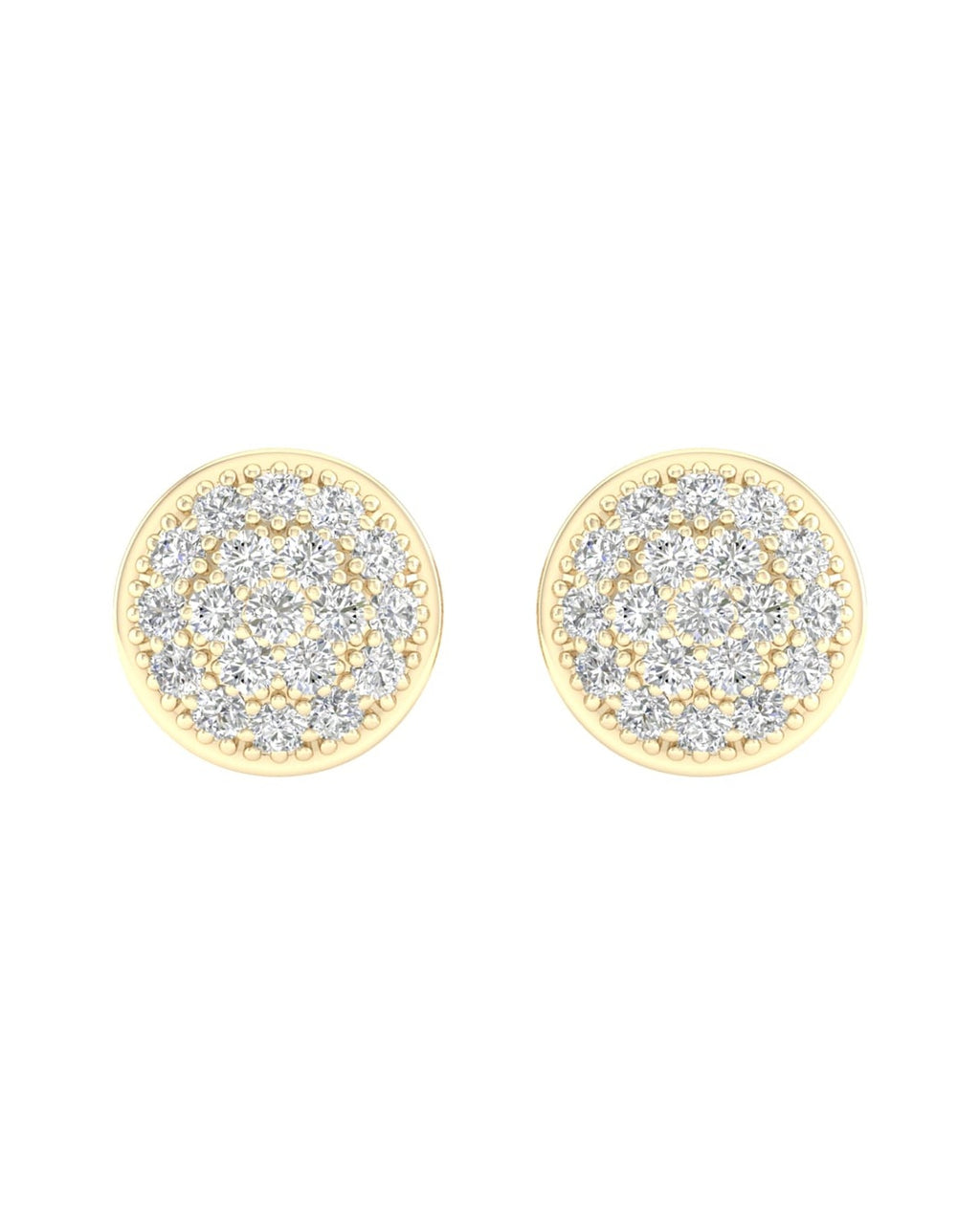 10K 0.10CT Diamond Earring