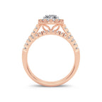 14K 1.00CT Diamond Bridal Ring