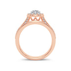 14K 1.00CT Diamond Bridal Ring