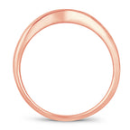 14K 0.33CT Diamond Enhancer Band