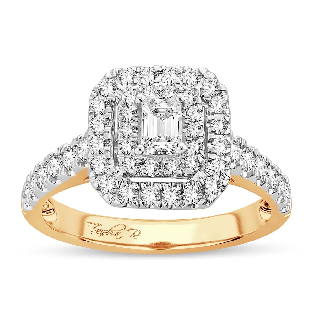 New Arrival 14k 1.00ct Engagement Ring