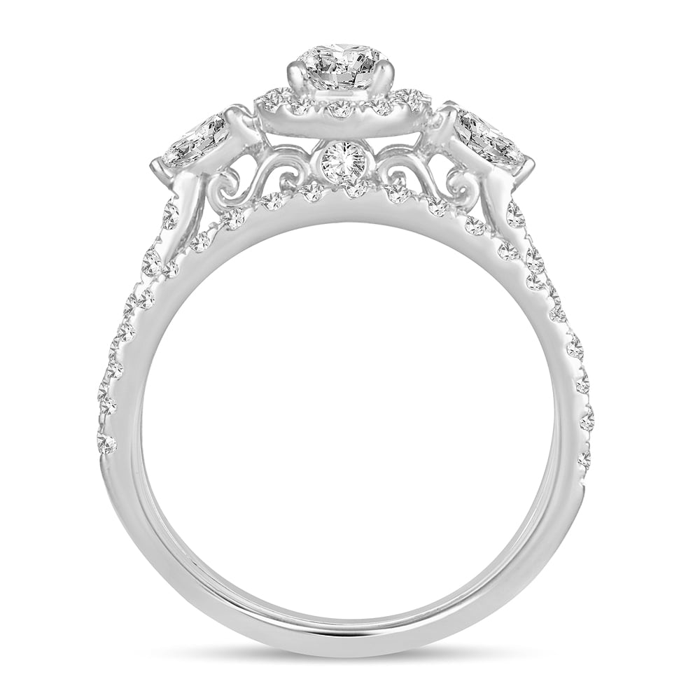 14K 1.50CT DIM BRIDAL RING (New Arrival)
