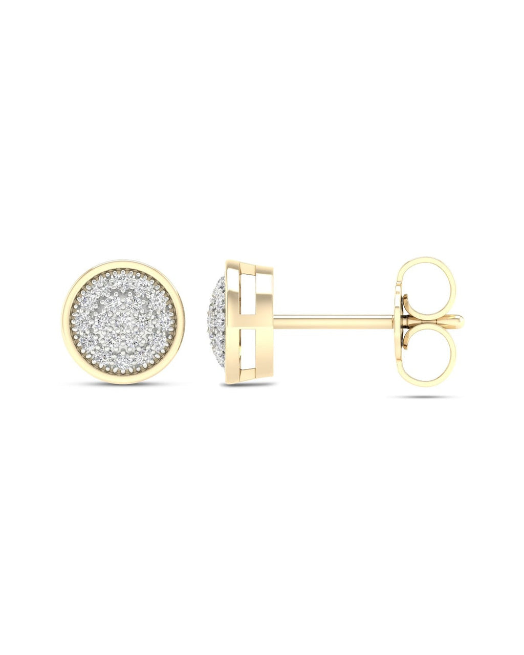 10K 0.15CT Diamond Earring