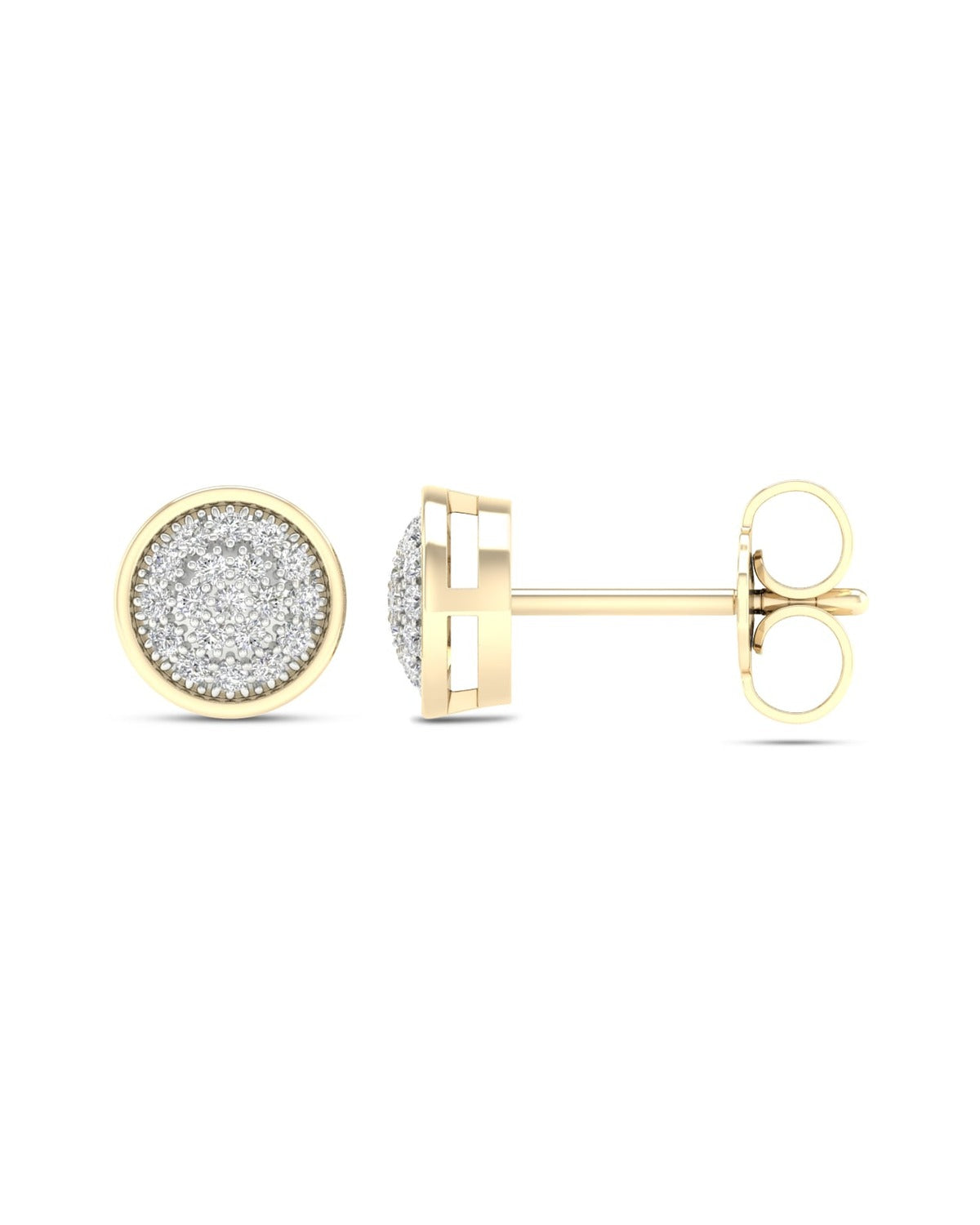 10K 0.15CT Diamond Earring