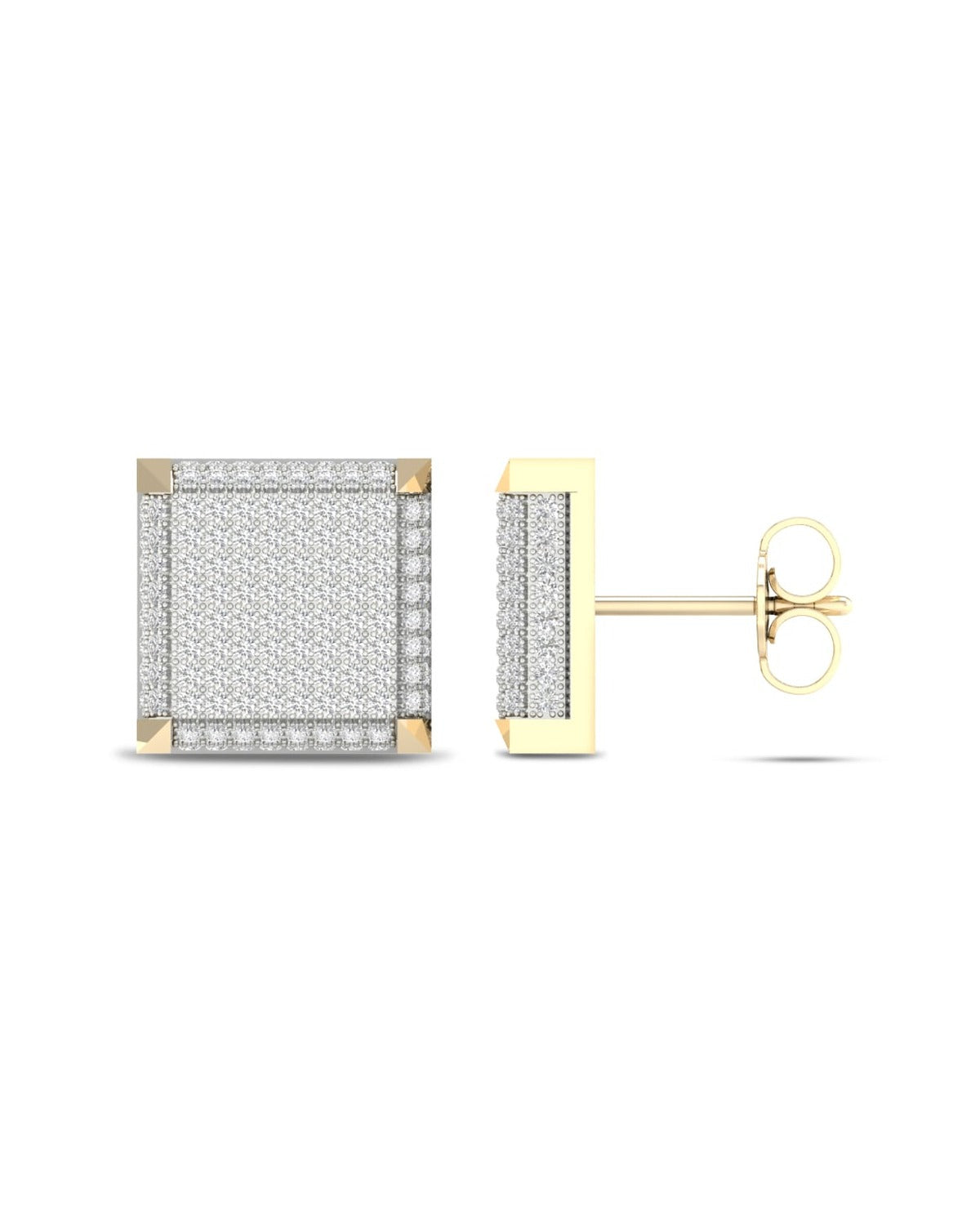 10K 0.75CT Diamond Earring