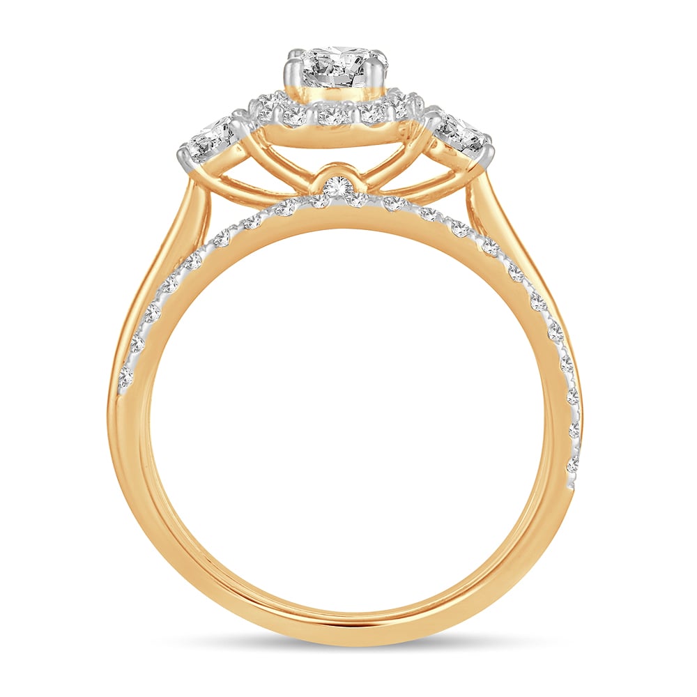 14K 1.20CT Diamond BRIDAL RING (New Arrival)