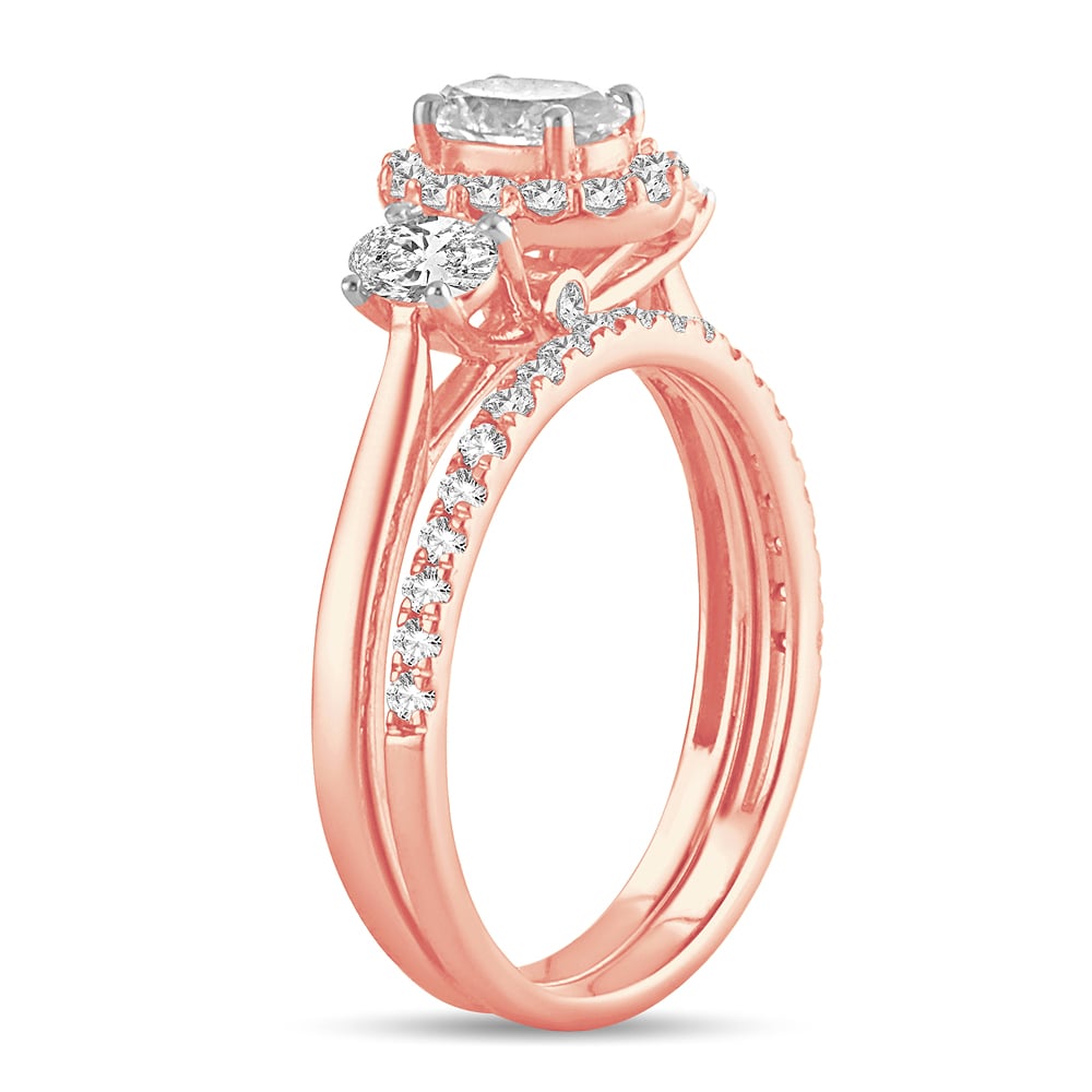14K 1.20CT Diamond BRIDAL RING (New Arrival)