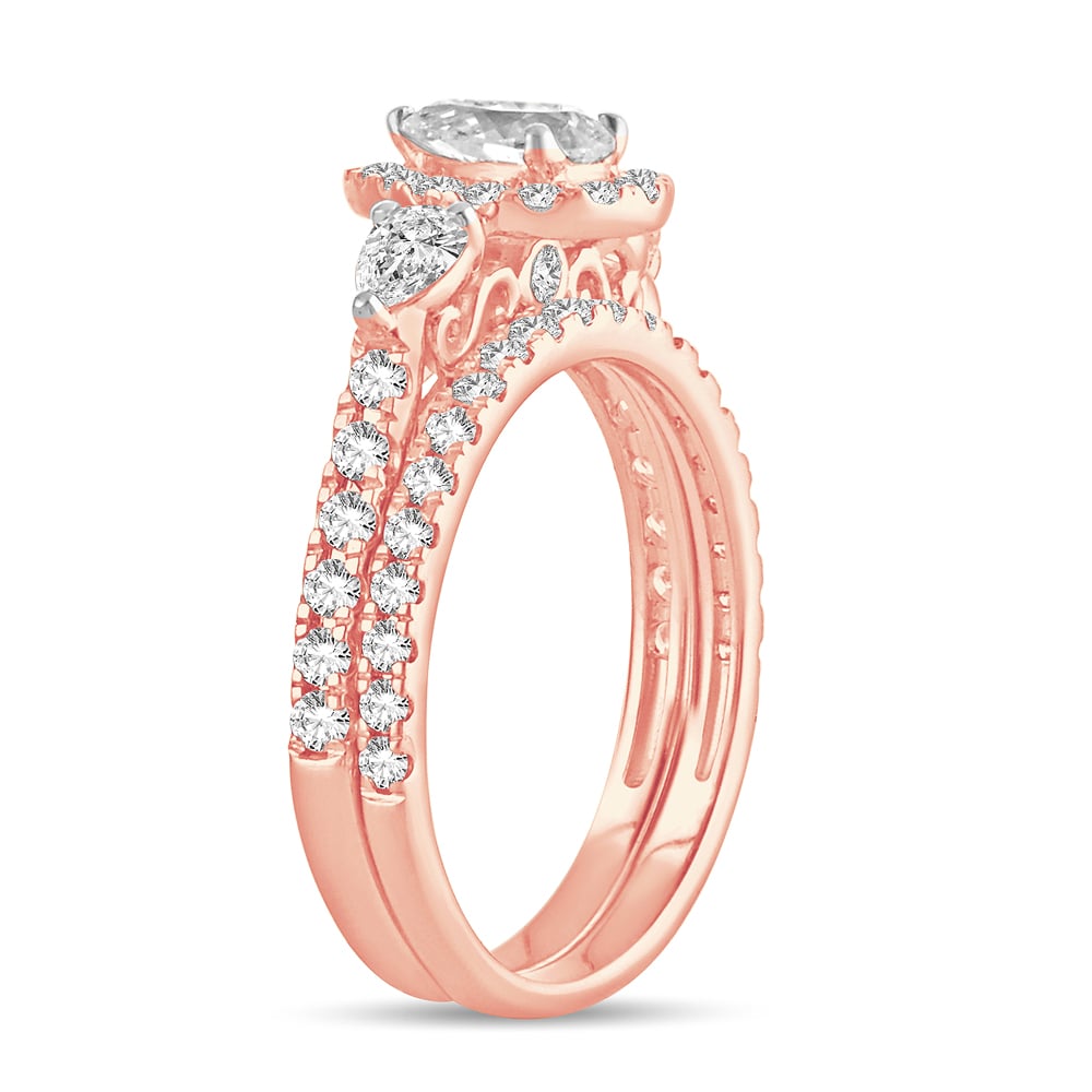 14K 1.50CT DIM BRIDAL RING (New Arrival)