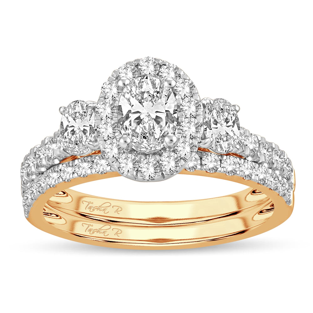 14K 1.50CT DIM BRIDAL RING (New Arrival)