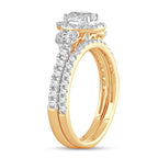 14K 1.50CT DIM BRIDAL RING (New Arrival)