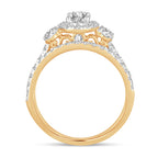 14K 1.50CT DIM BRIDAL RING (New Arrival)