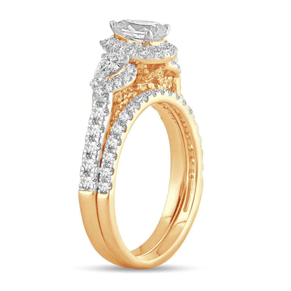 14K 2.00CT DIAM BRIDAL RING (New Arrival)