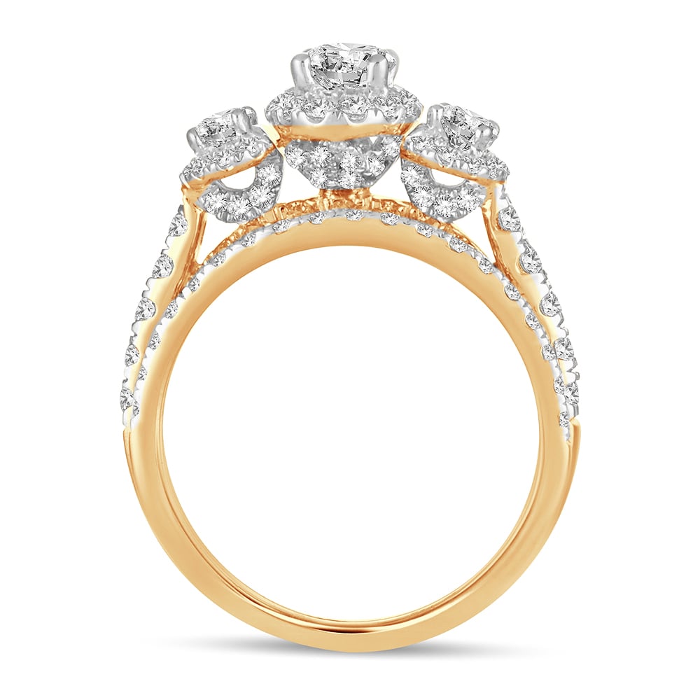 14K 2.00CT DIAM BRIDAL RING (New Arrival)
