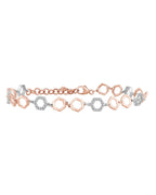 10K 0.27ct Diamond Bracelet