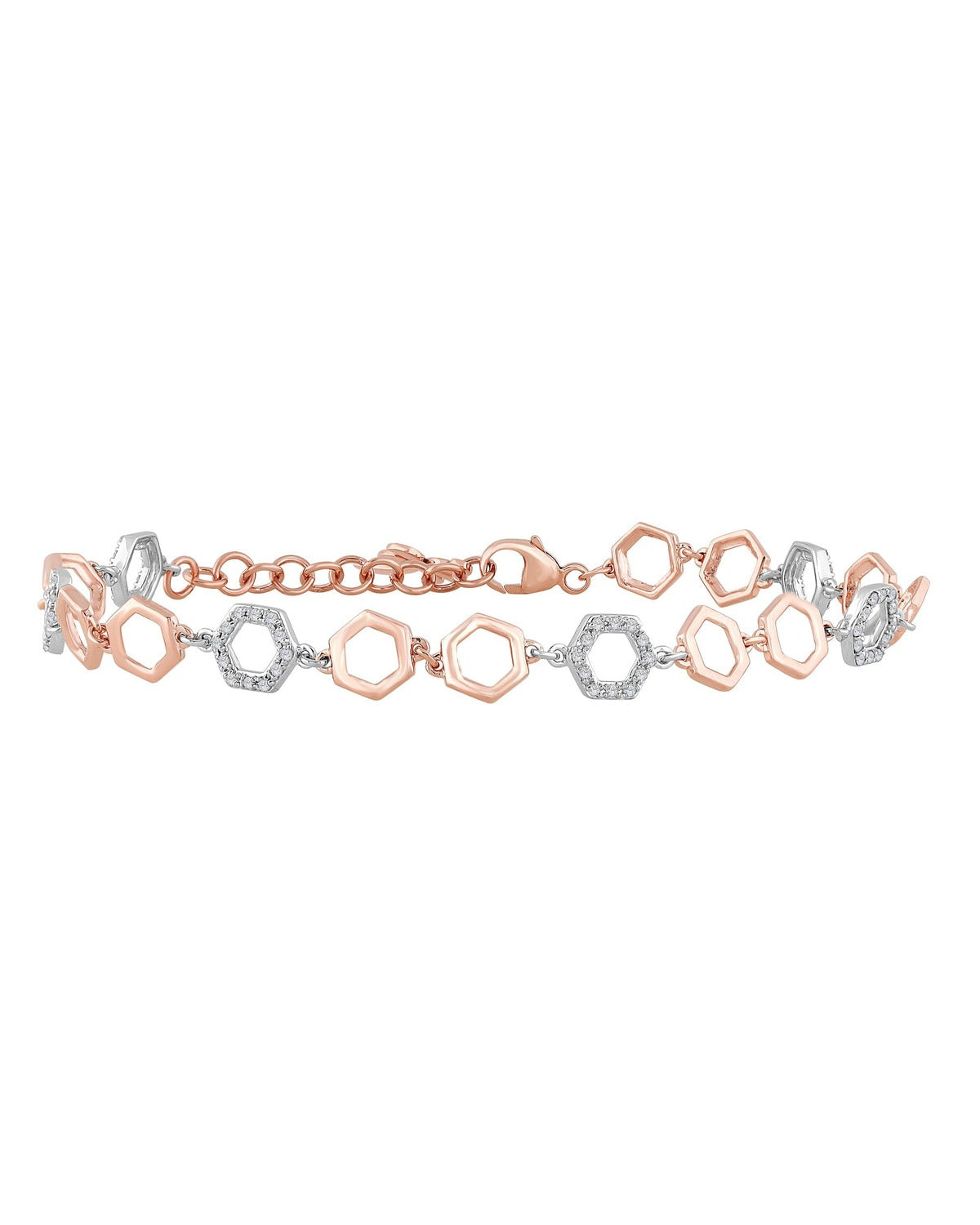 10K 0.27ct Diamond Bracelet