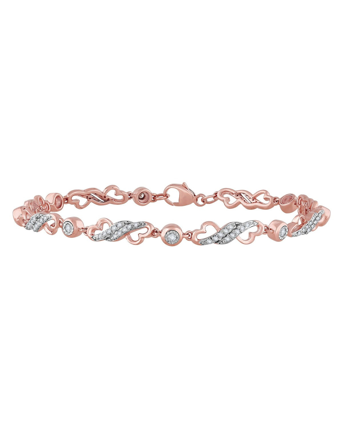 10K 0.50ct Diamond Bracelet