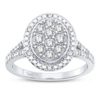 10K 0.10CT DIAMOND RING