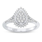 10K 0.25CT DIAMOND RING