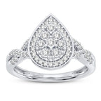10K 0.20CT DIAMOND RING