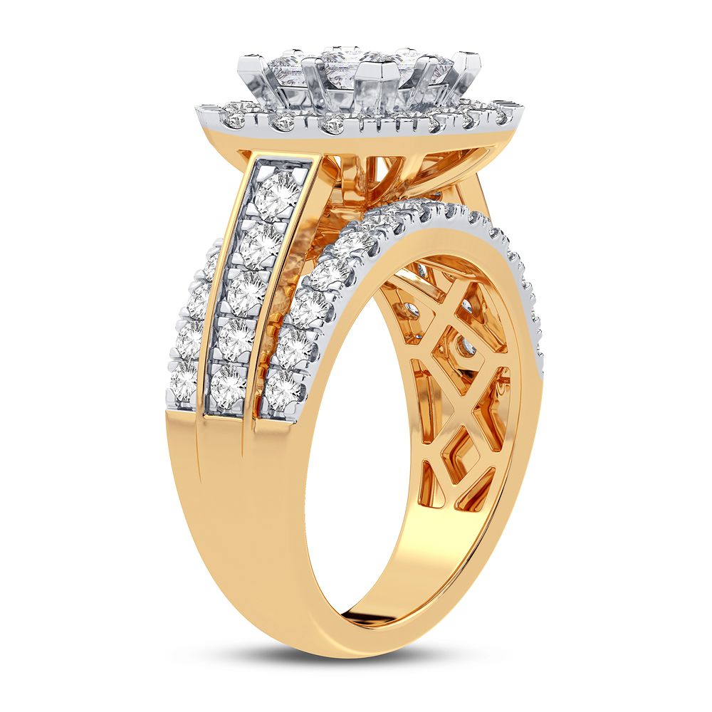14K 2.50CT DIAMOND RING