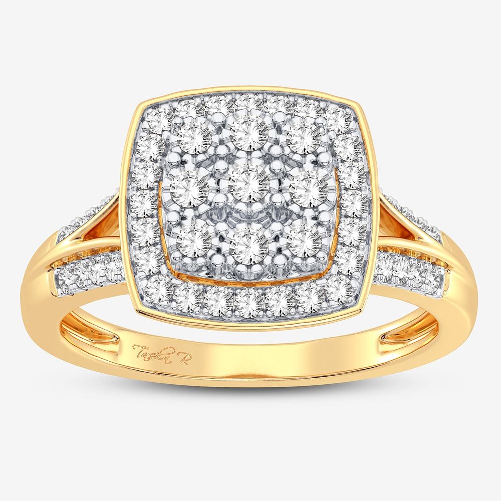 10K 0.25CT DIAMOND RING