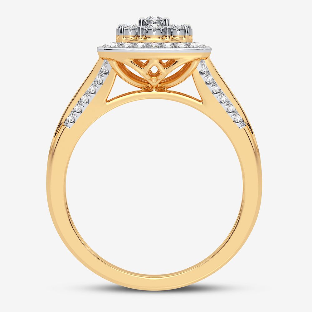 10K 0.25CT DIAMOND RING