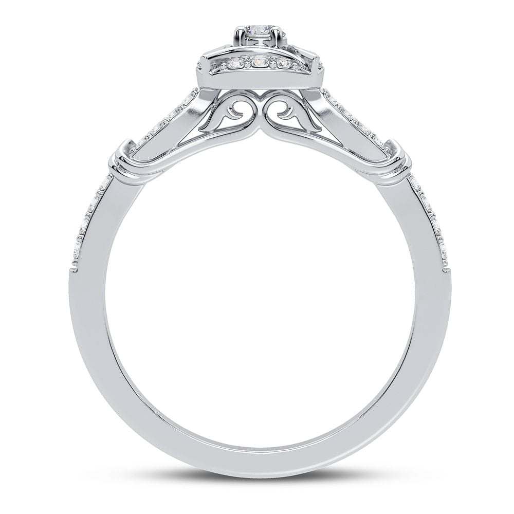 10K 0.25CT DIAMOND RING