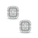 10K 0.42CT DIAMOND EARRING