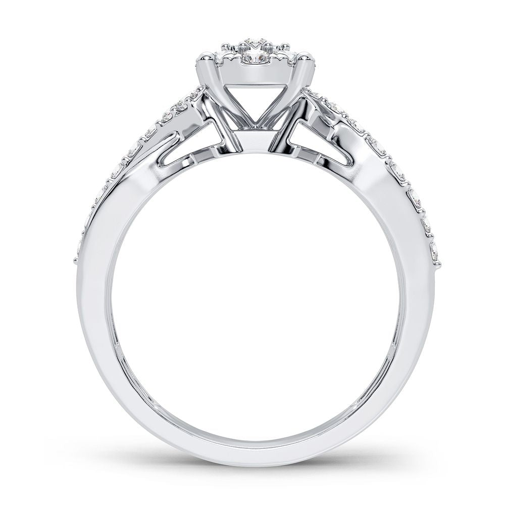 10K 0.50CT Diamond Ring