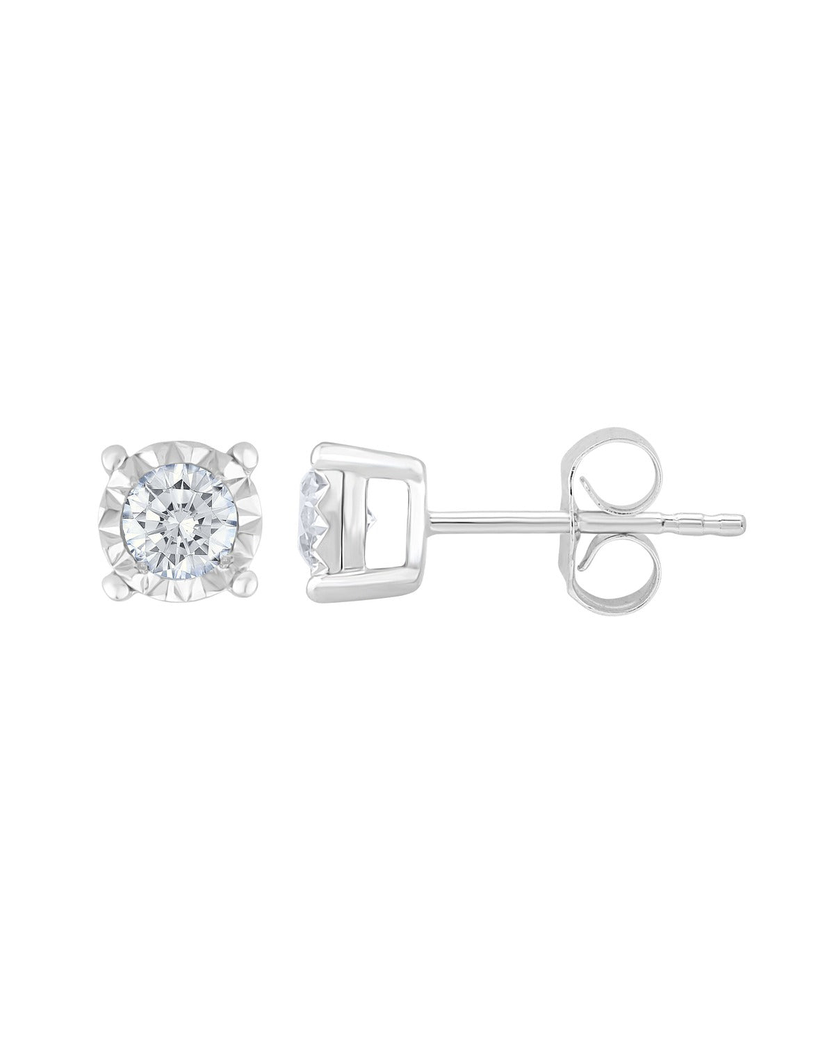 10K 0.50CT Diamond Stud Earring