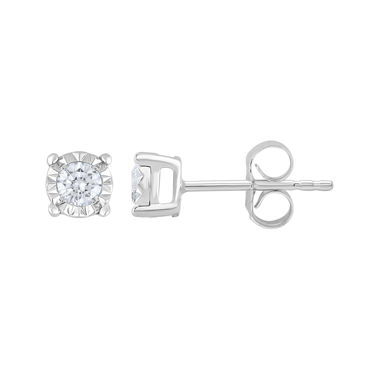 10K 0.25CT Diamond Stud Earring